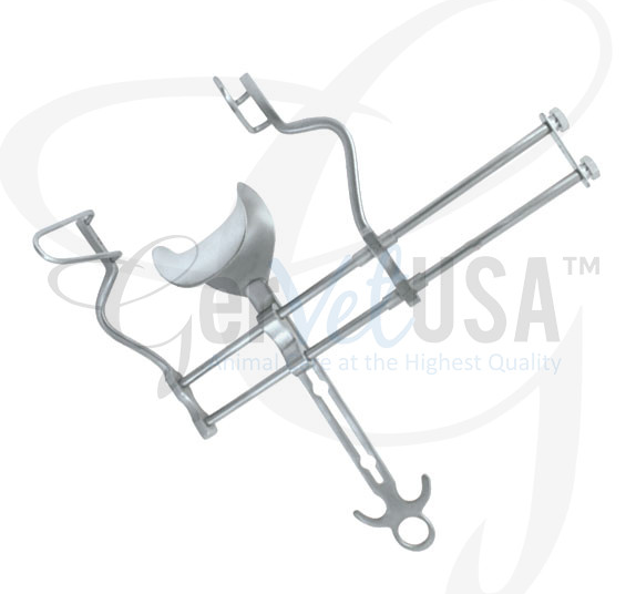 Balfour Abdominal Retractor - Deluxe Quality, Stainless Steel Surgical Instrument For Hysterectomy & Procedures