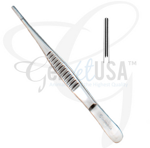 Debakey Tissue Forceps 2.5mm Wide Tips 12"