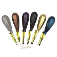 Luxating Winged WingLux Removable Titanium Tip - Color Coated Set of 6